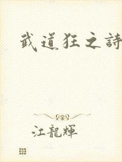 武道狂之诗