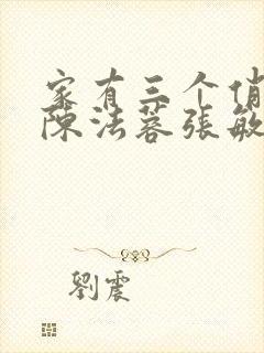 家有三个俏媳妇陈法蓉张敏