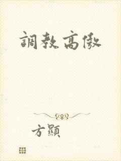 调教高傲