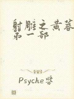 射雕之黄蓉新传第一部