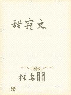 甜宠文