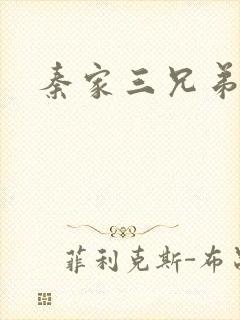 秦家三兄弟