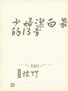 少妇洁白最刺激的13章封面