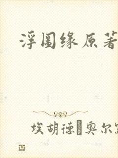 浮图缘原著小说