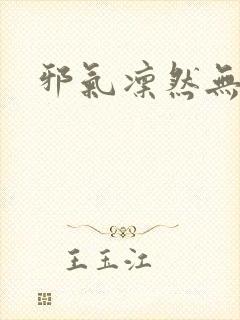 邪气凛然无弹窗