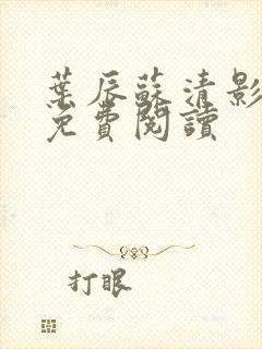 叶辰苏清影全文免费阅读封面