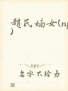 赵氏嫡女(np)