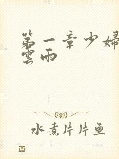 第一章少妇初尝云雨