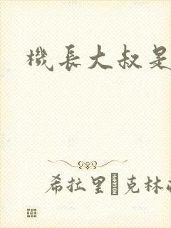 机长大叔是饿狼封面