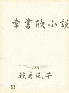常书欣小说