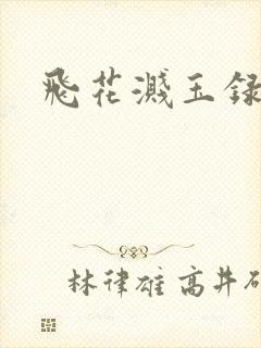 飞花溅玉录