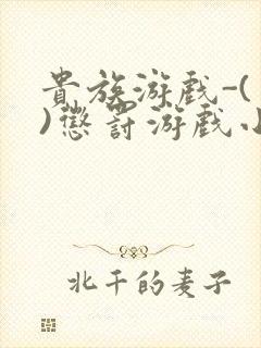 贵族游戏-(一)惩罚游戏小说