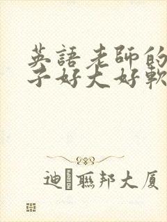 英语老师的小兔子好大好软水