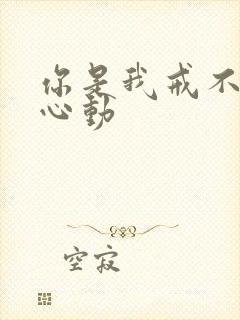 你是我戒不掉的心动