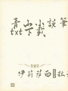 青山小说笔趣阁txt下载
