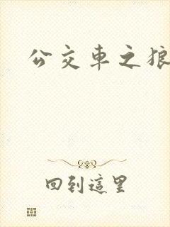 公交车之狼封面