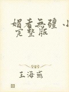 媚者无疆 小说 完整版