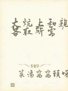 大炕上和亲亲公各取所需