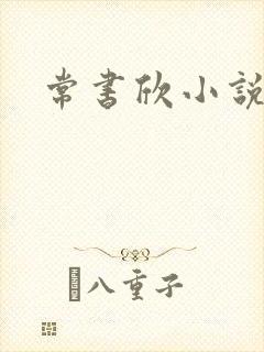 常书欣小说封面