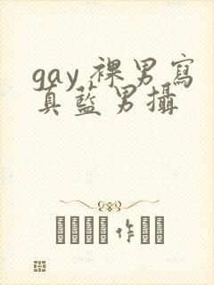 gay 裸男写真蓝男摄封面