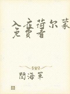 入夜荷尔蒙电影免费看