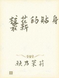 校花的贴身高手最新封面