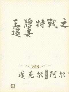 王牌特战之军少追妻