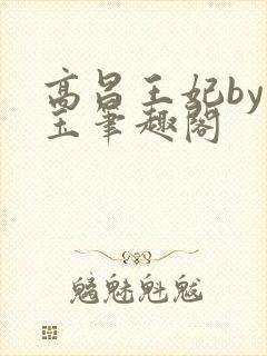 高昌王妃by黛玉笔趣阁