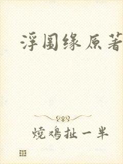 浮图缘原著小说