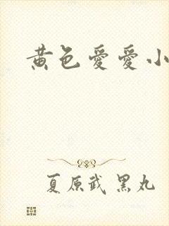 黄色爱爱小说封面