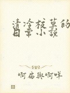 清冷校草的堕落日常小说