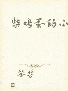 柴鸡蛋的小说