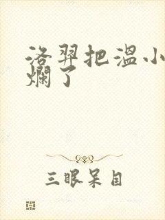 洛羿把温小辉做烂了