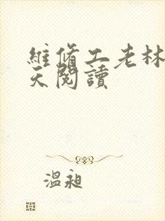 维修工老林的春天阅读封面