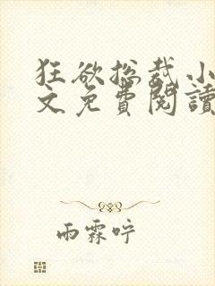 狂欲总裁小说全文免费阅读