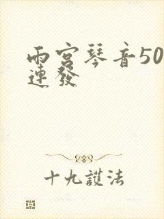 雨宫琴音500连发封面