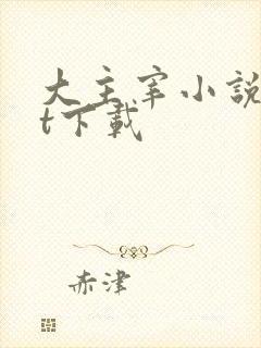 大主宰小说txt下载封面