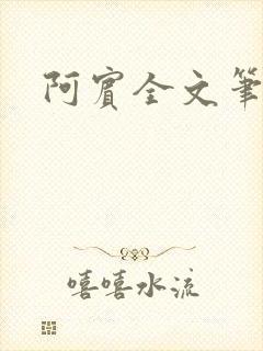 阿宾全文笔趣阁