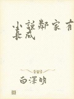 小说邻家有女初长成