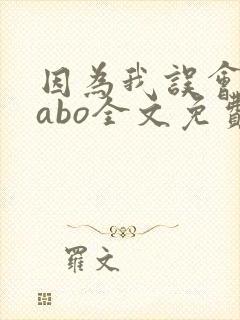 因为我误会glabo全文免费阅读