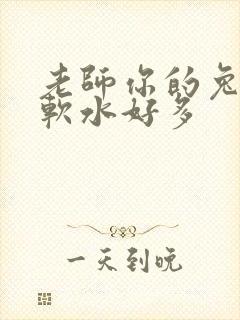 老师你的兔子好软水好多