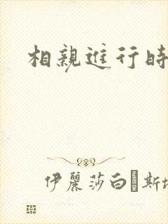 相亲进行时封面