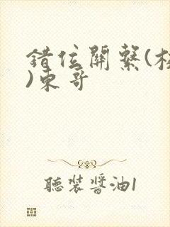 错位关系(校园)东哥