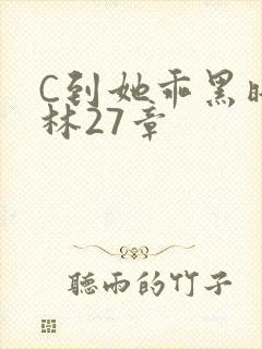 C到她乖黑暗森林27章封面