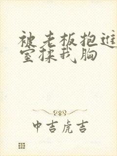 被老板抱进办公室揉我胸