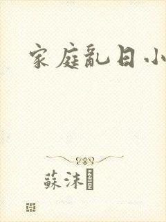 家庭乱日小说