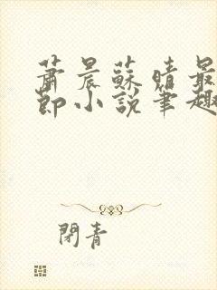 萧晨苏晴最新章节小说笔趣阁