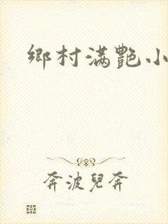 乡村满艳小说封面