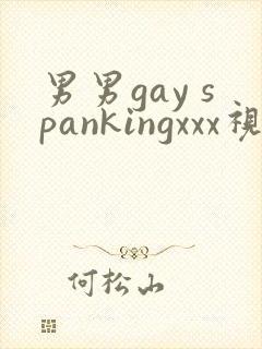 男男gay spankingxxx视频