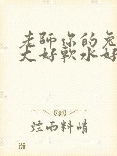老师你的兔子好大好软水好多封面